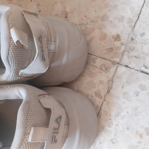 FILA Memory Musha women's sneakers used, beige, size 39
