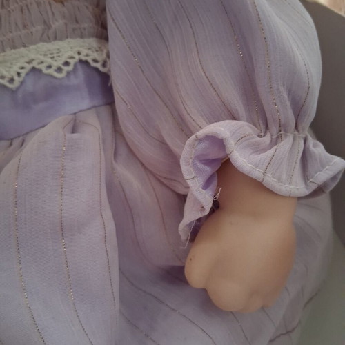 Vintage porcelain doll