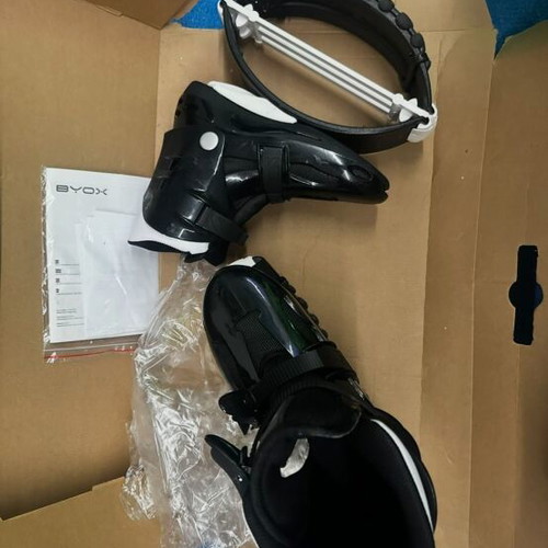 BYOX Jump Shoes Kangoo Jumps XL size 41 like new, black