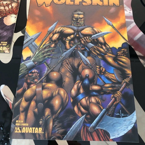 Wolfskin 1,3 set of 2 comics new Warren Ellis Avatar Comics