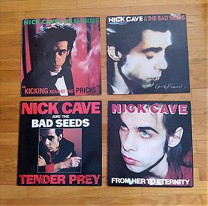 4 δίσκοι βινυλίου Nick Cave and the bad seeds