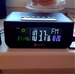  Ρολοι-Ξυπνητηρι-Ραδιο-Μετεωρολογικος Σταθμος Digoo DG-FR100