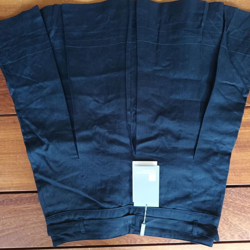 Musto pleated skirt new, cotton, black-blue No 12