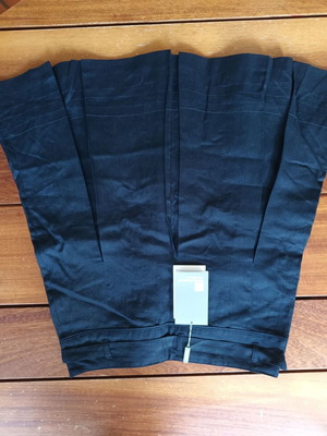 Musto pleated skirt new, cotton, black-blue No 12