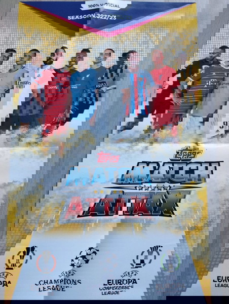 Αφίσα topps match attax 2022-2023