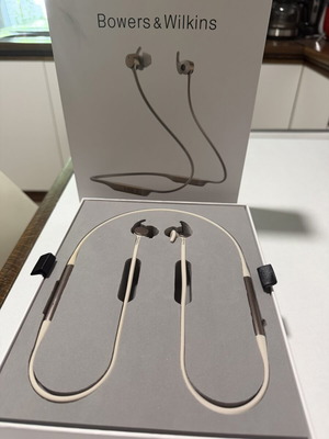 Bowers & Wilkins PI4 wireless headphones, adaptive noise cancelling, gold