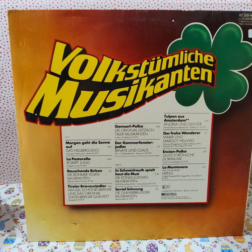 Volkstümliche Musikanten vinyl record used, 4-disc set