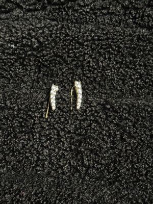 Earrings with Swarovski like new
