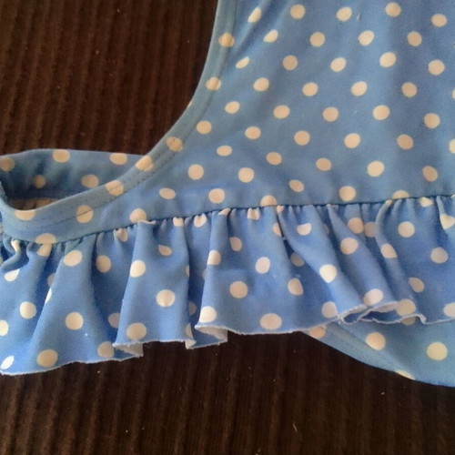 H&M Girls' One-Piece Swimsuit like new, blue 110-116cm