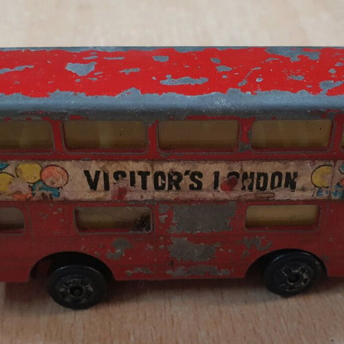 Zylmex double-decker miniature bus used, London style