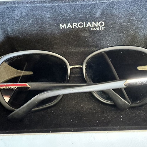 Guess sunglasses metallic gold like new