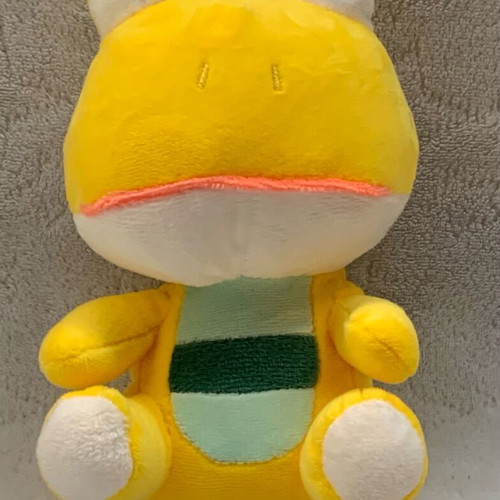 Plush frog used