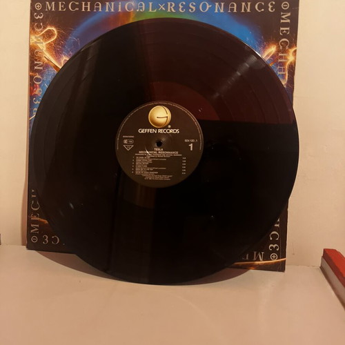 Tesla Mechanical Resonance Vinyl LP album Europe First Press 1986