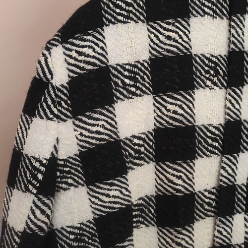Vintage Hania Romion checked coat jacket new, size M-L