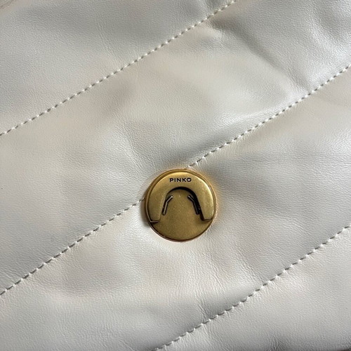 Pinko shoulder bag new, white cream