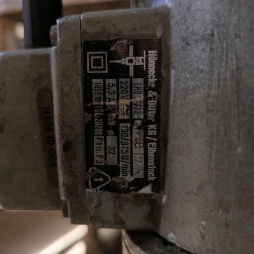 Eibenstock heavy-duty pillar drill used