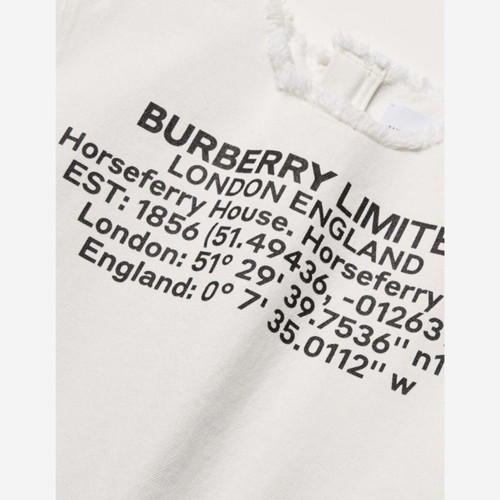 Burberry denim dress for girls, beige and white, size 152 cm, age 12
