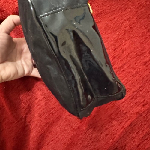 Estée Lauder large toiletry bag used, black