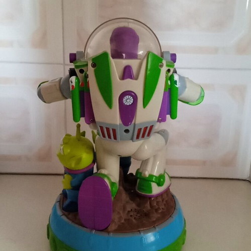 Buzz Lightyear figure with sound refurbished