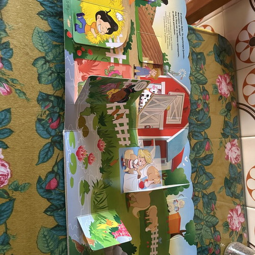 As Fantastoume to Agroktima children's book like new, FisherPrice