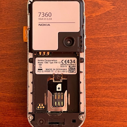 Nokia 7360 phone used