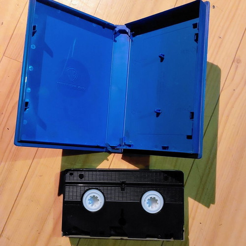Last Embrace VHS video cassette with Greek subtitles