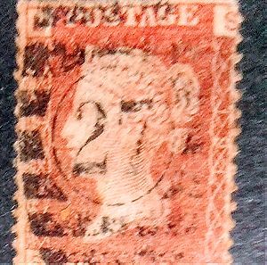 penny red plate 161