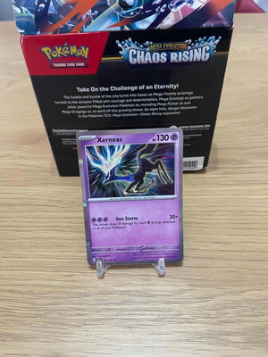 Xerneas 042/086 Holo Chaos Rising Mega Evolution card new