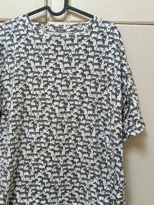 Cotton blouse new, dense weave, white XXL