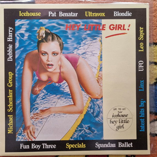 Various Hey Little Girl LP like new, rock