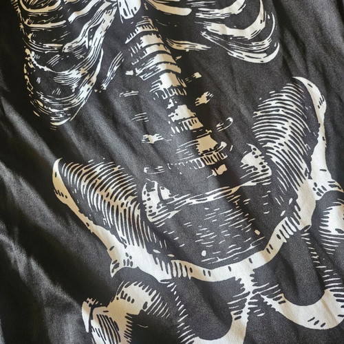 Skeleton costume like new, age 10-11