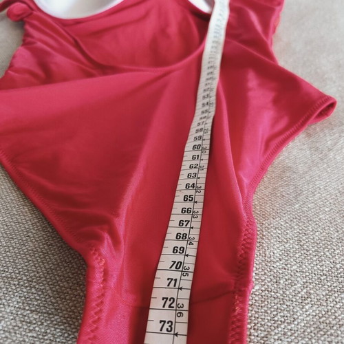 Isabelle one-piece swimsuit Large new, red