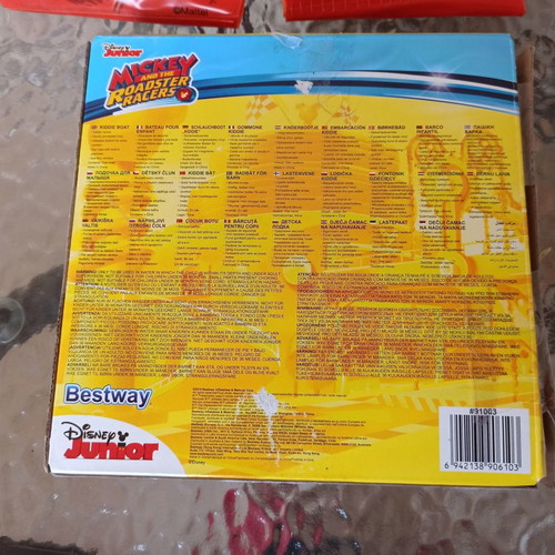 Bestway children's boat and Hot Wheels armbands new