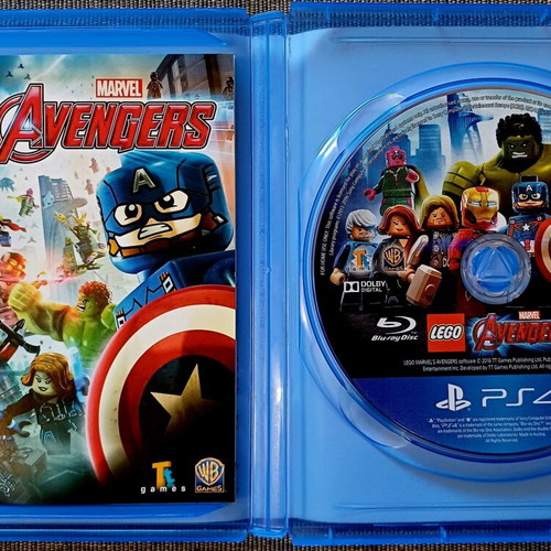 Lego Marvel Avengers PS4 used, complete and in excellent condition