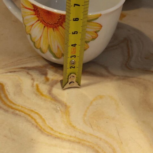 Porcelain coffee and tea cup set, 12 pieces, like new