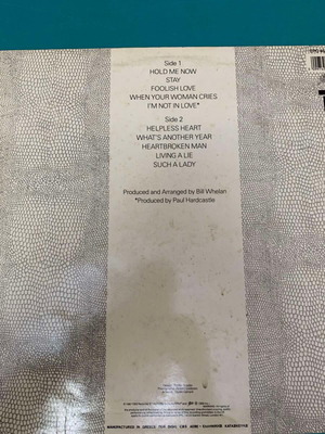 Johnny Logan vinyl record like new