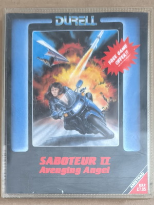 Saboteur II Avenging Angel Amstrad Cassette like new