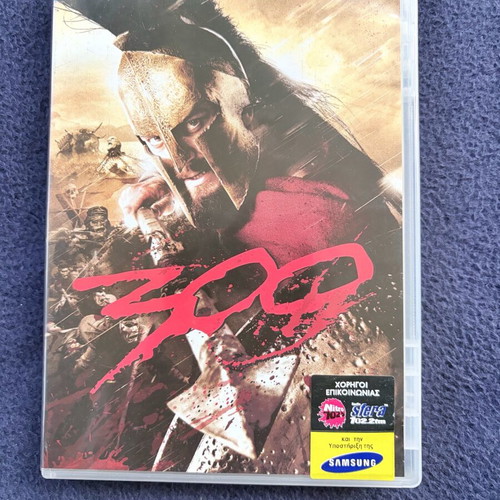 300 DVD used, action, adventure, historical, subtitles, authentic