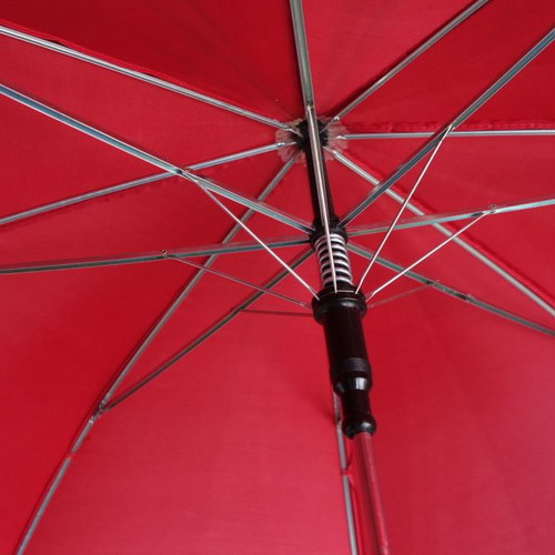 Betty Barclay red umbrella with automatic opening used