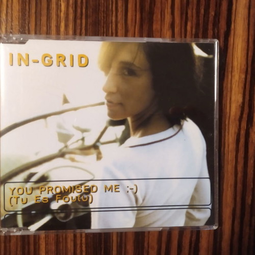 Ingrid You Promised Me CD single used, pop