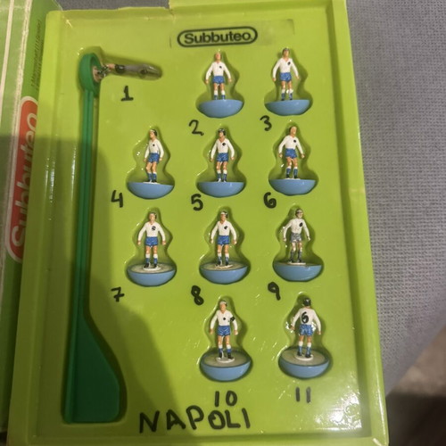 Subutteo Napoli team used, no breaks