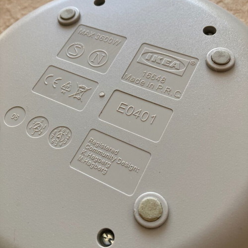 IKEA Hagberg vintage power strip set E0401 E0402
