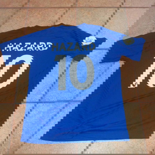 Αθλητική φανέλα Chelsea Hazard 2017 Nike DRY-FIT μέγεθος L μεταχειρισμένη