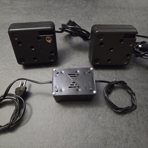 Atari 2600 VCS 'Vader' video game console used with two joysticks