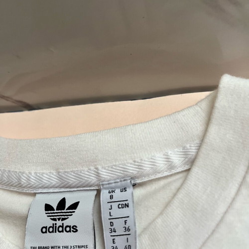 Adidas T-shirt woman XS like new, black and white