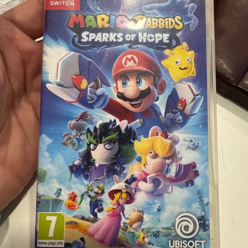 Mario and Rabbids Nintendo Switch empty case