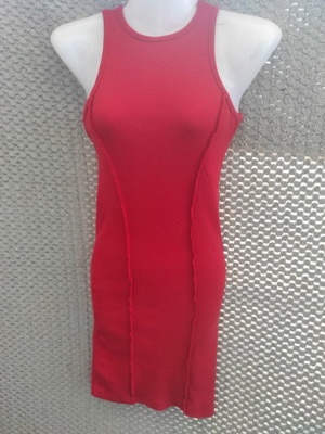red dress