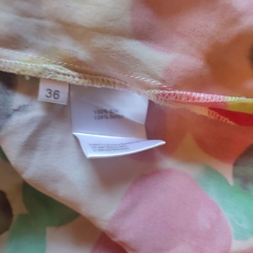 Herzen's Angelegenheit colorful silk blouse like new, S/M