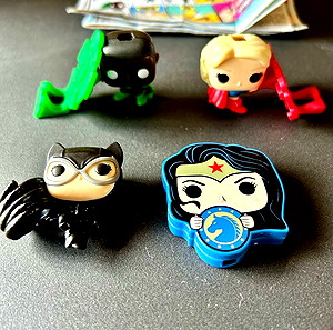 DC joy funko pops mini figure kinder