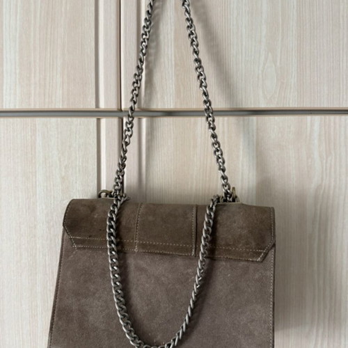 Bonendis leather shoulder bag like new beige brown handmade